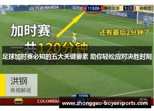 足球加时赛必知的五大关键要素 助你轻松应对决胜时刻 足球加时赛必知的五大关键要素 助你轻松应对决胜时刻